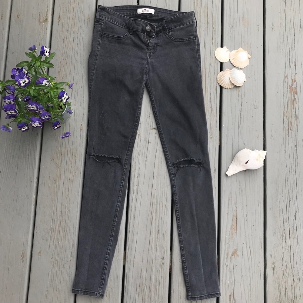 low rise hollister jeans